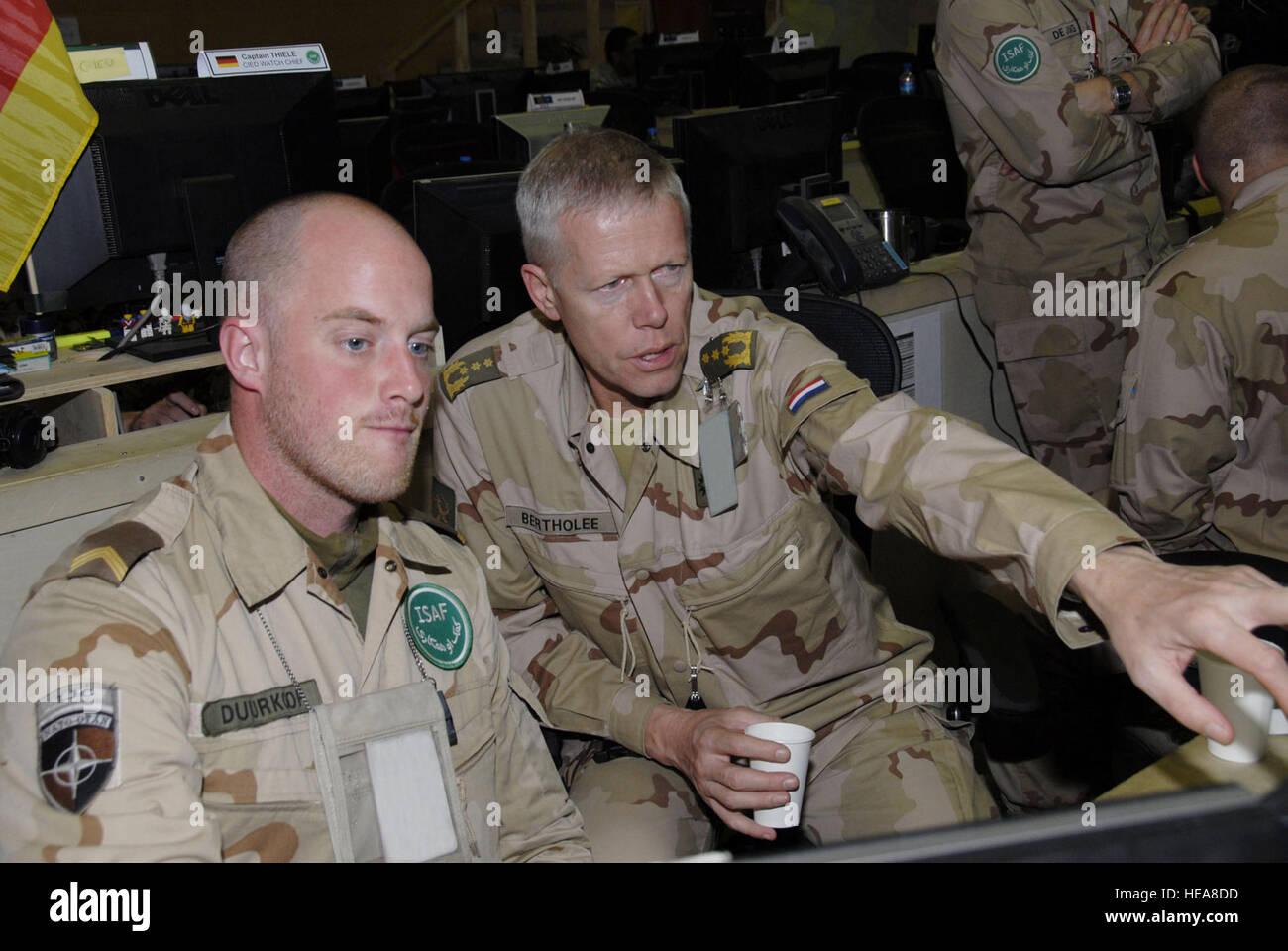 Isaf Joint Command ISAF Joint Command personnel in Kabul, Afghanistan, provide an overview ...