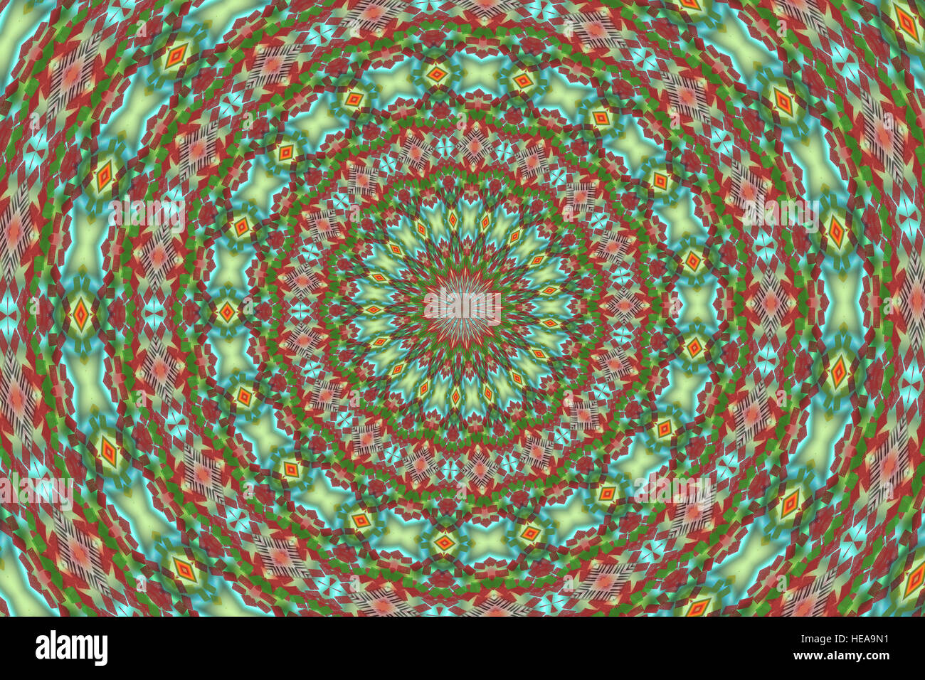 Kaleidoscope - Illustration Stock Photo