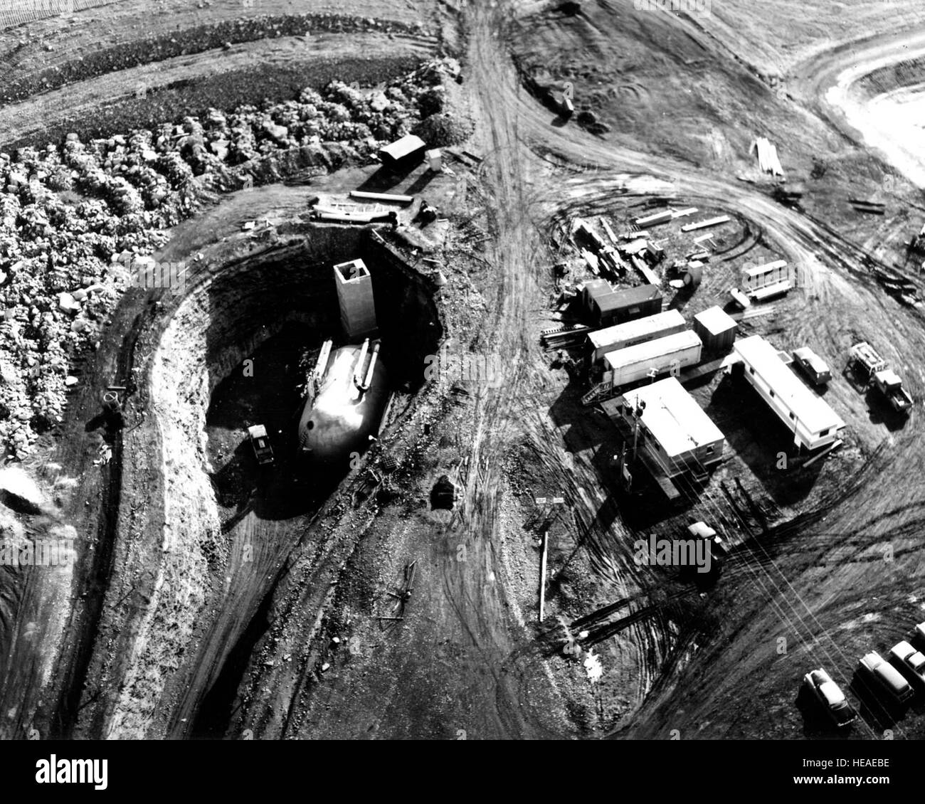 Malmstrom air force base Black and White Stock Photos & Images - Alamy