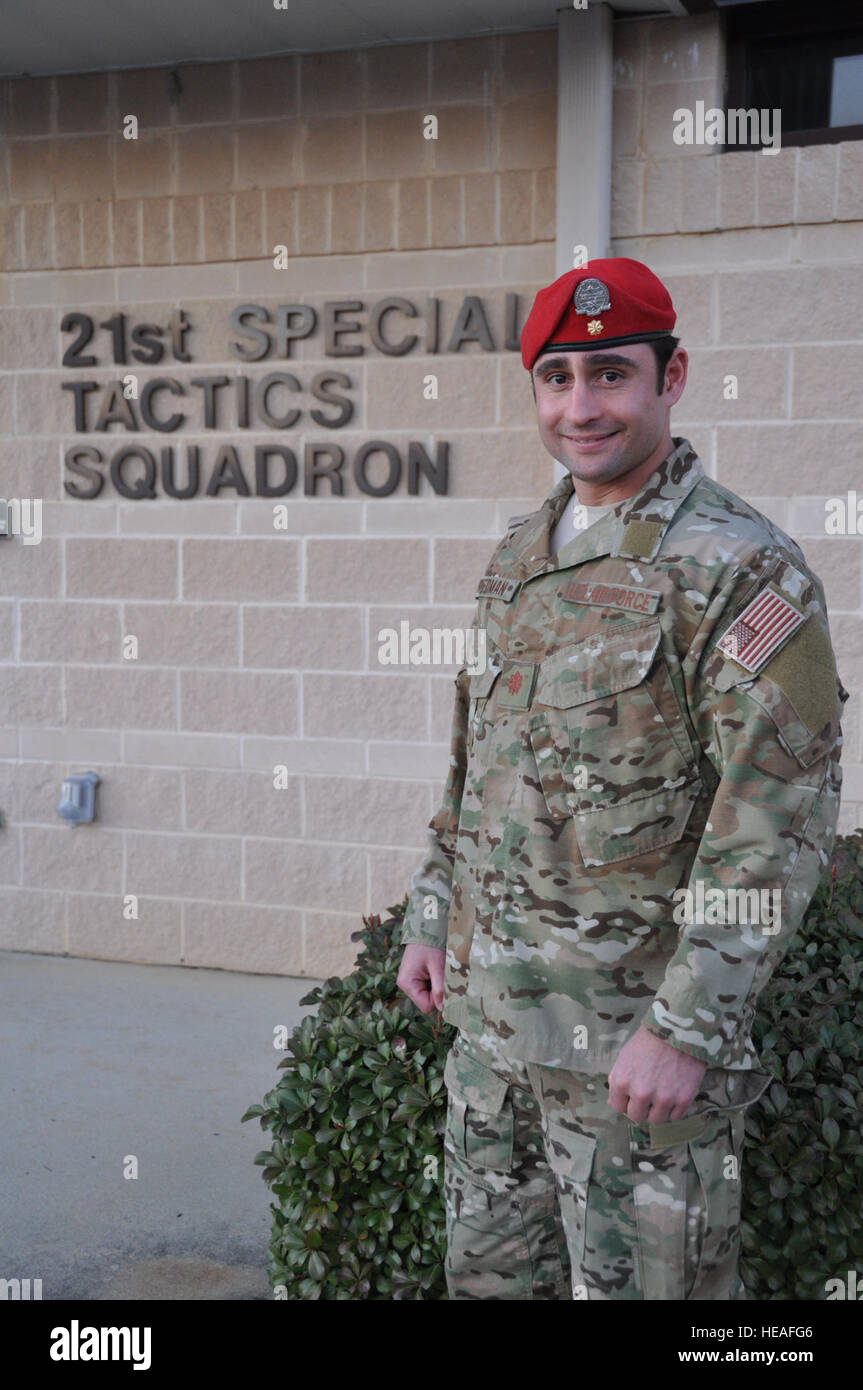 Maj. Damon Friedman, 21st Special Tactics Squadron Airman. (Air Force