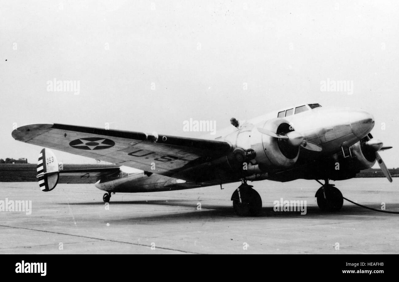 Lockheed XC35 3/4 front view. (U.S. Air Force photo Stock Photo Alamy