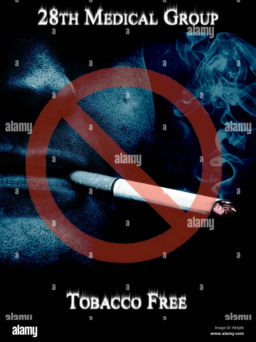 Tobacco free air force hi-res stock photography and images