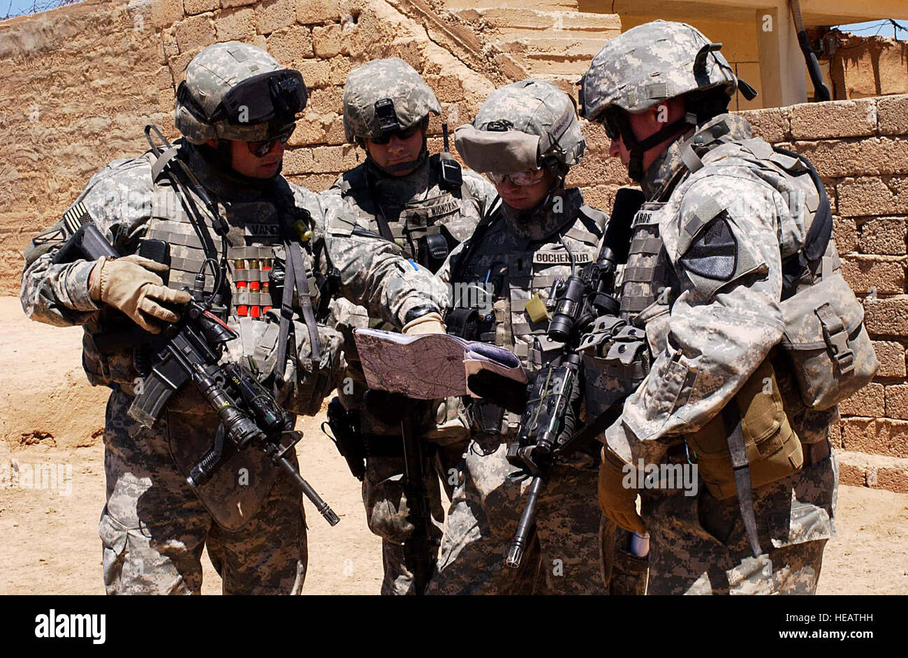 Us army desert map hi-res stock photography and images - Alamy