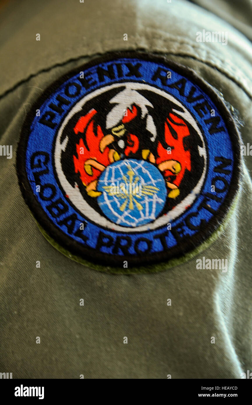 The Us Air Force Phoenix Ravens Patch Is Worn Only By Specially Trained HEAYCD 