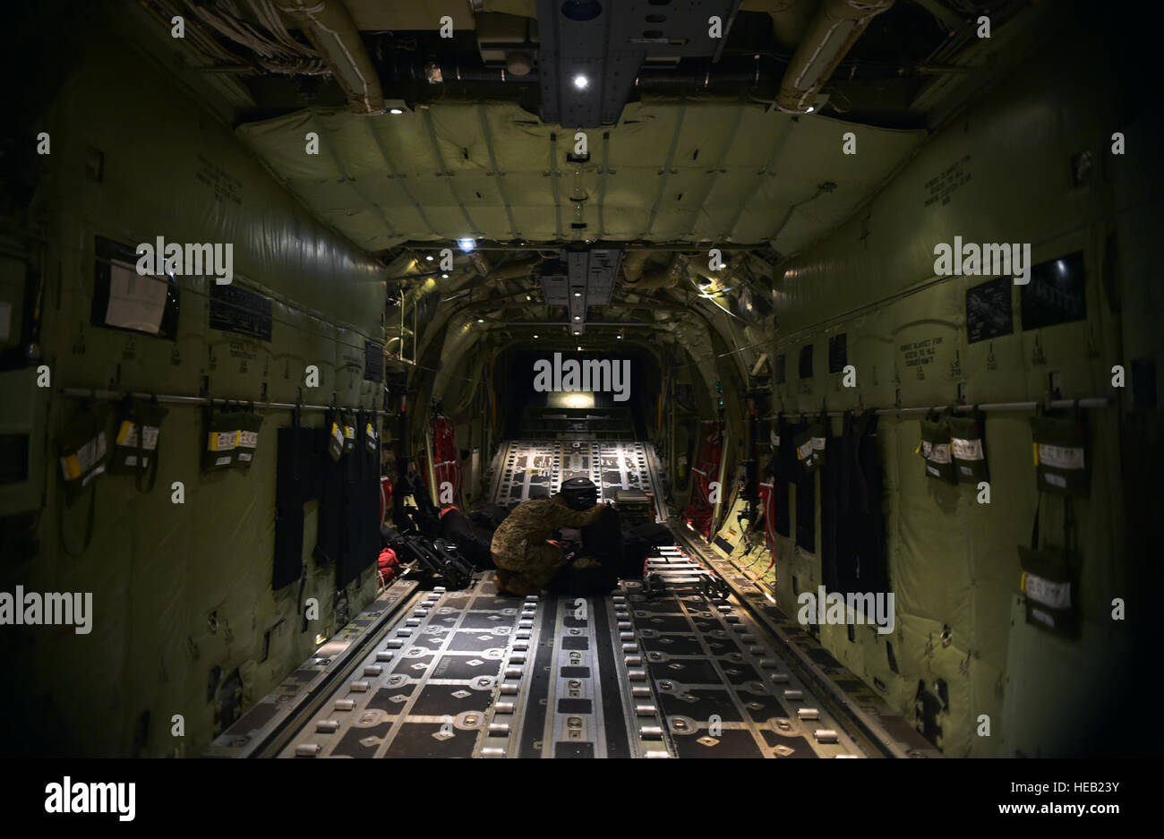 An Airman from a 435th Security Forces Squadron fly-away security team ...