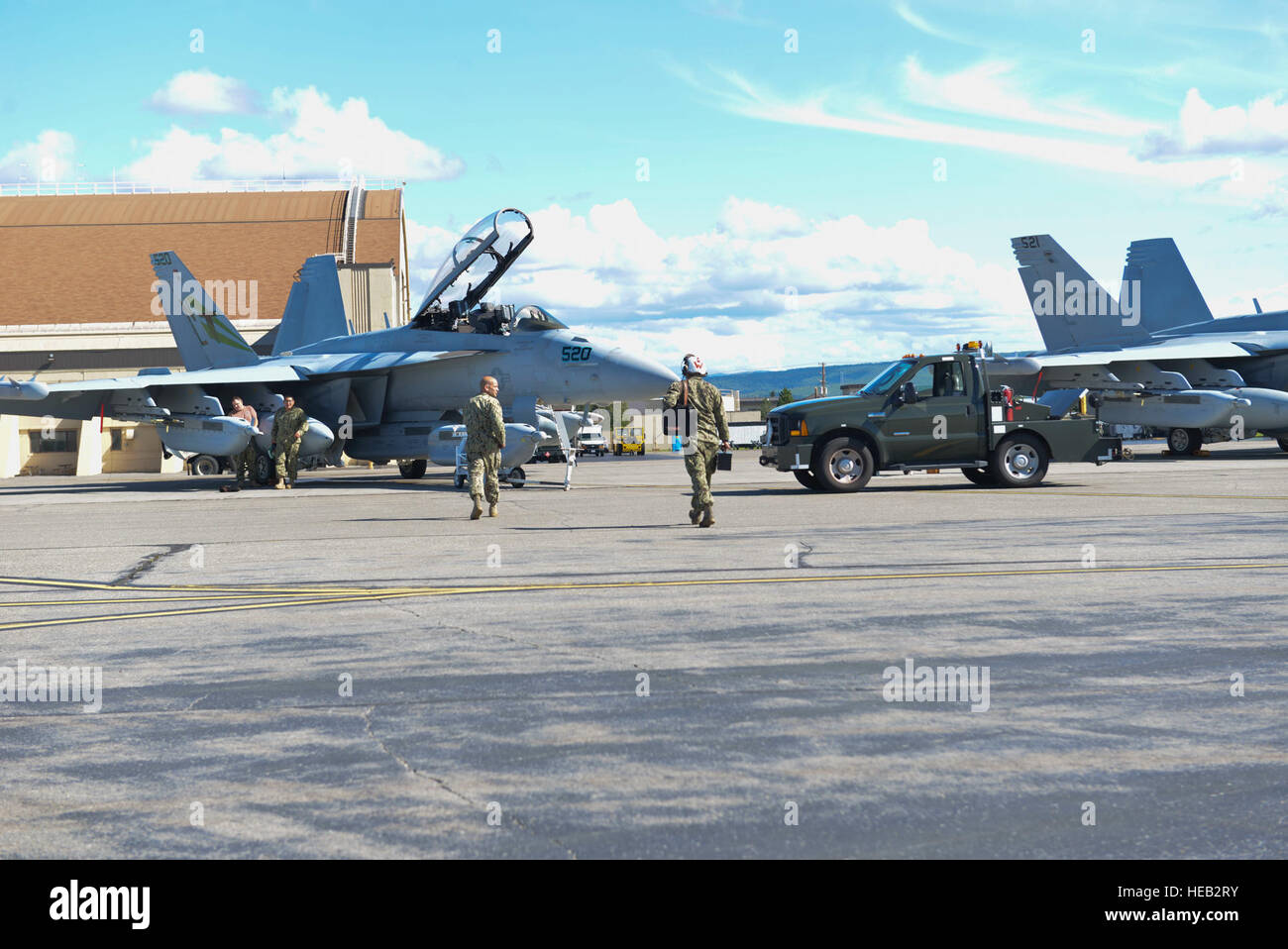 U.S. Sailors out of Electronic Attack Squadron 135, Naval Air Station