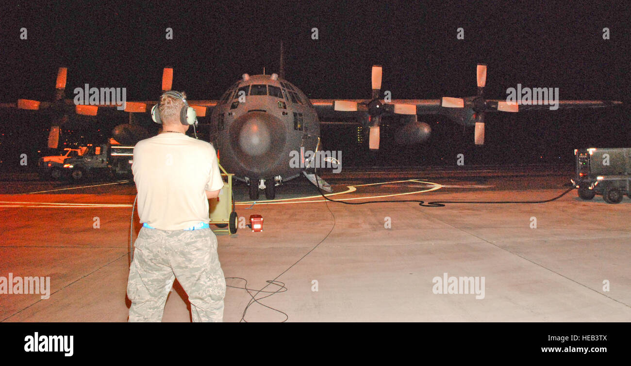 Tech. Sgt. Steve Pearson, 35th Expeditionary Airlift Squadron crew