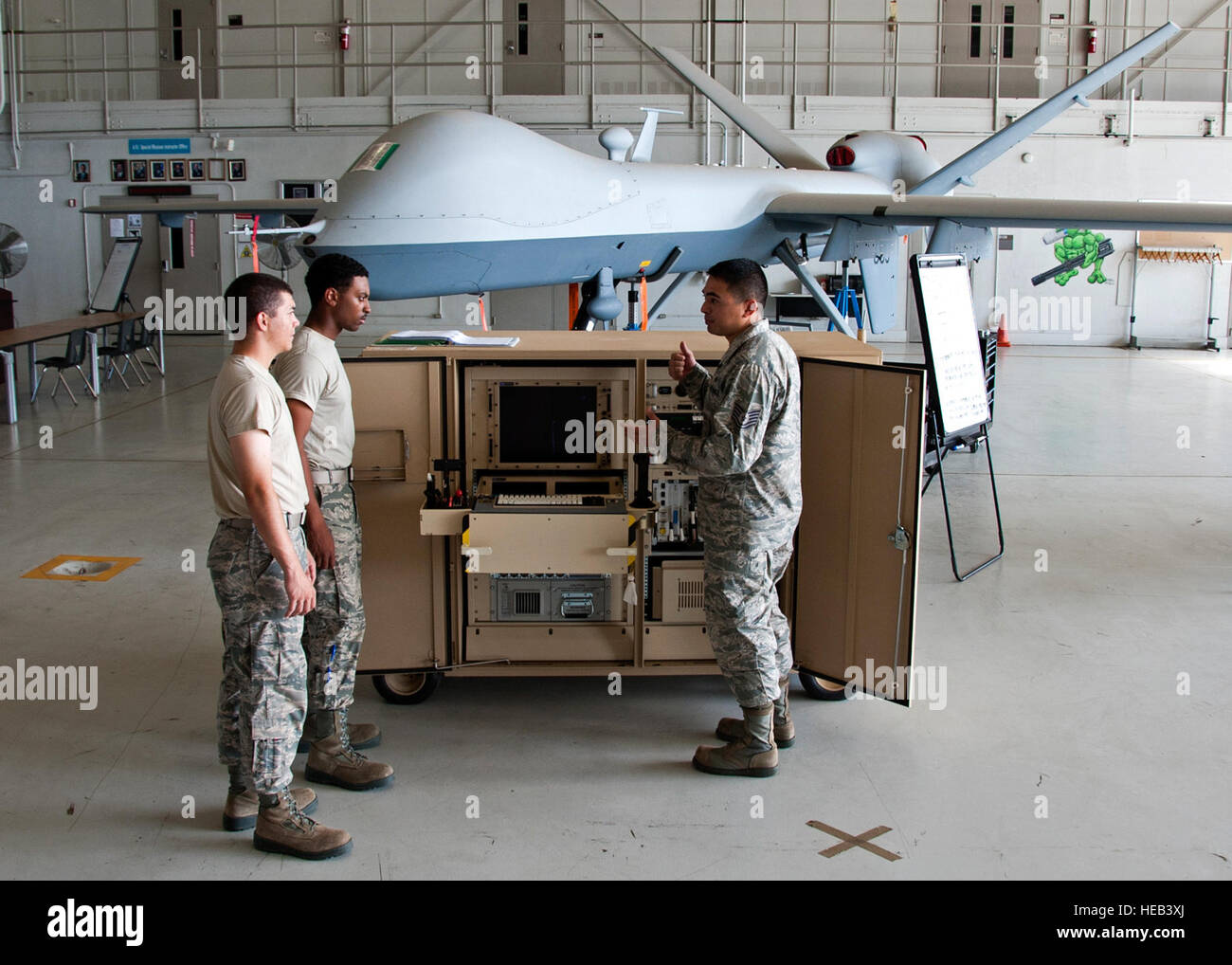 Airmen from the 363rd Training Squadron learn the functions and ...