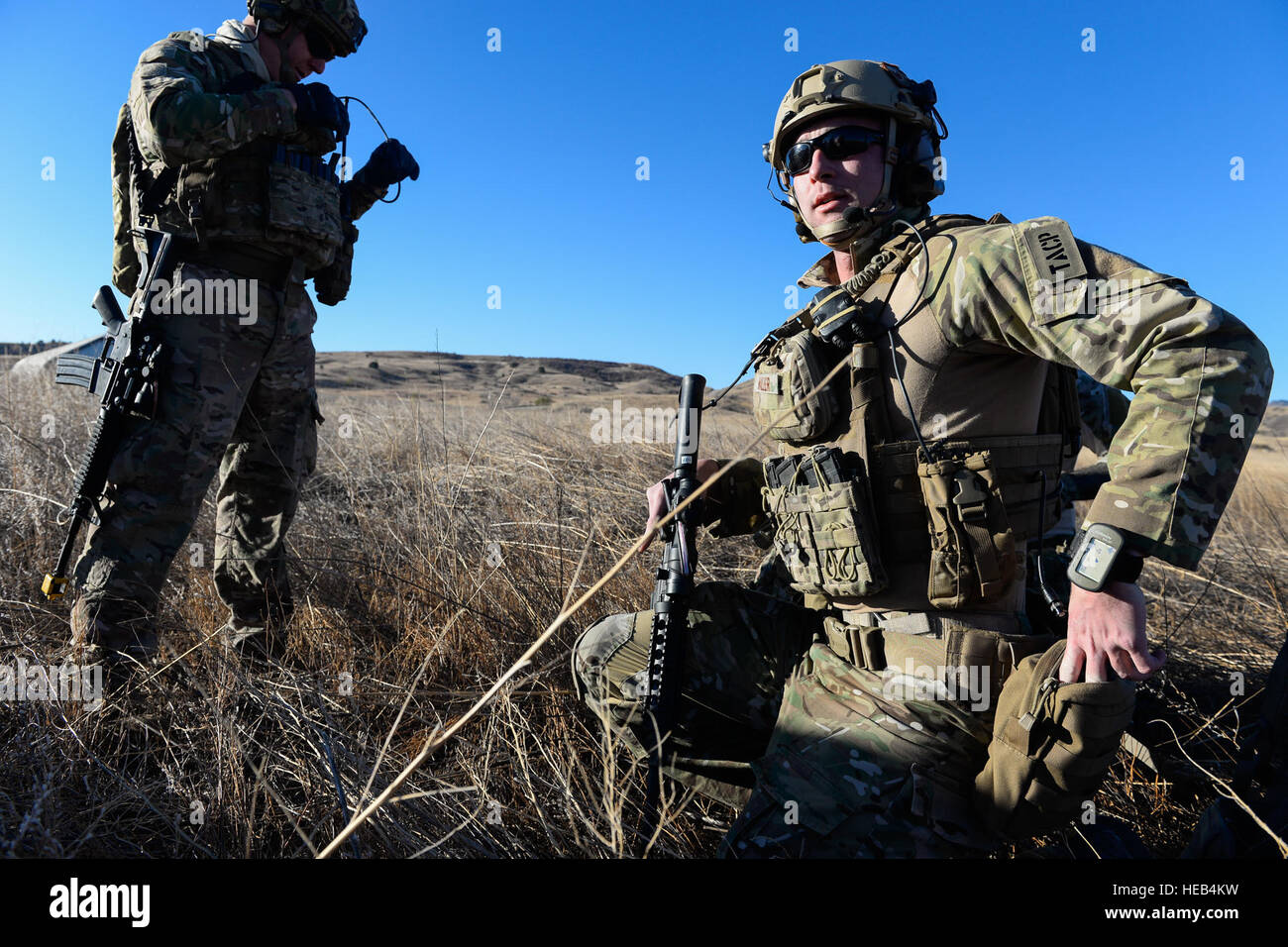 SCHRIEVER AIR FORCE BASE, Colo. Members of the 13th Air Support