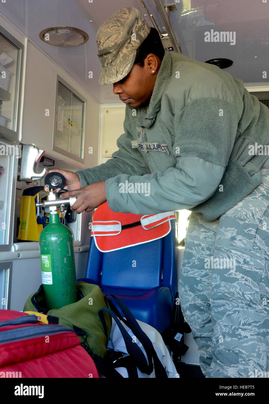 U.S. Air Force Tech. Sgt. Myra Cooper, 633rd Aerospace Medicine