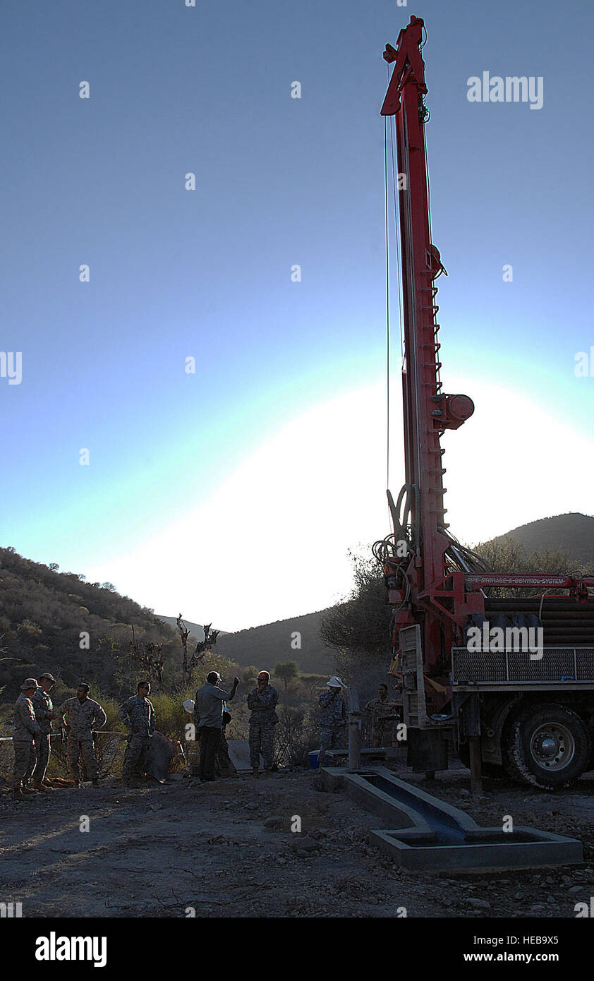 Military well drillers hires stock photography and images Alamy