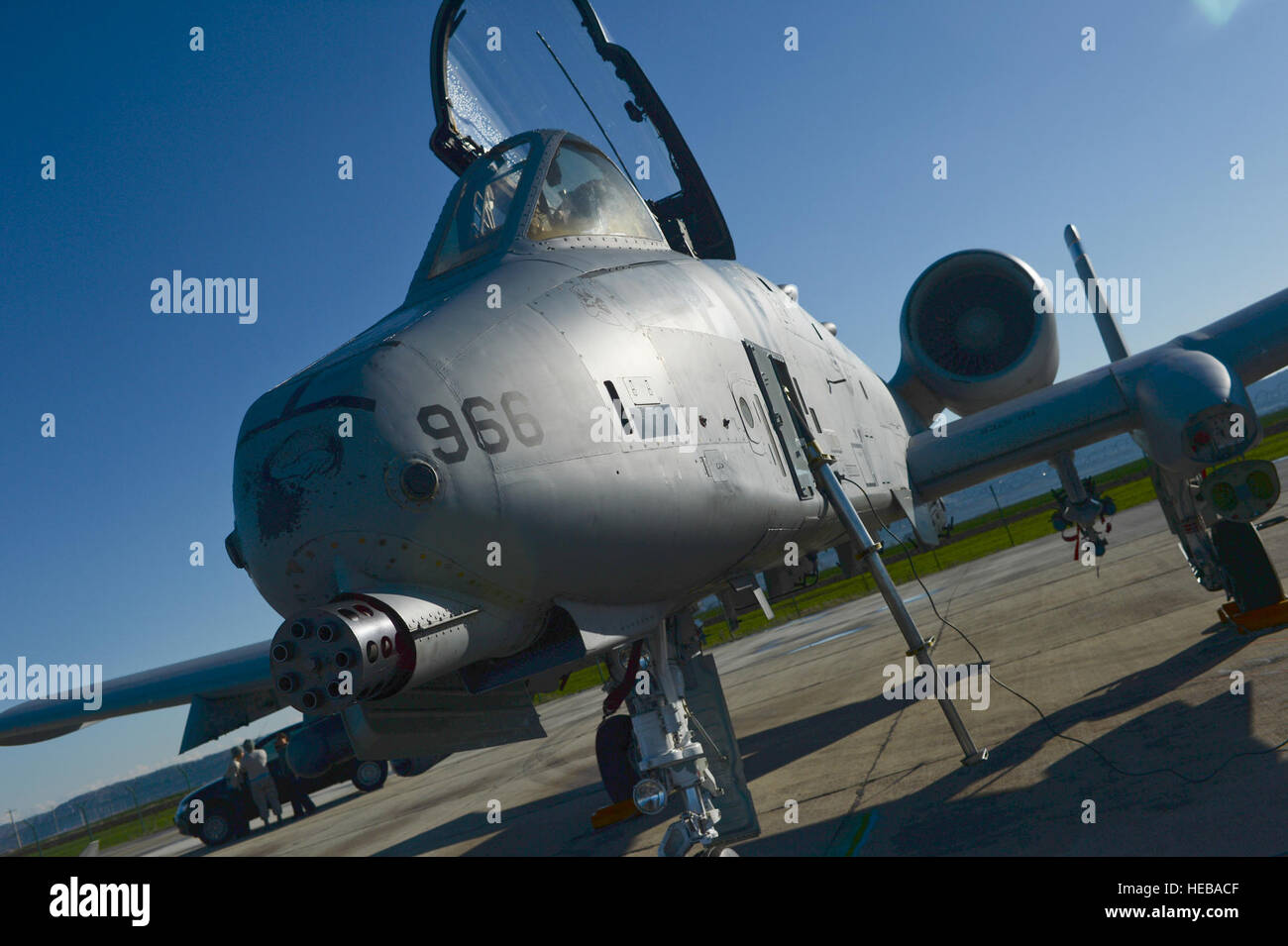 A U.S. Air Force A-10 Thunderbolt II assigned to the 354th ...