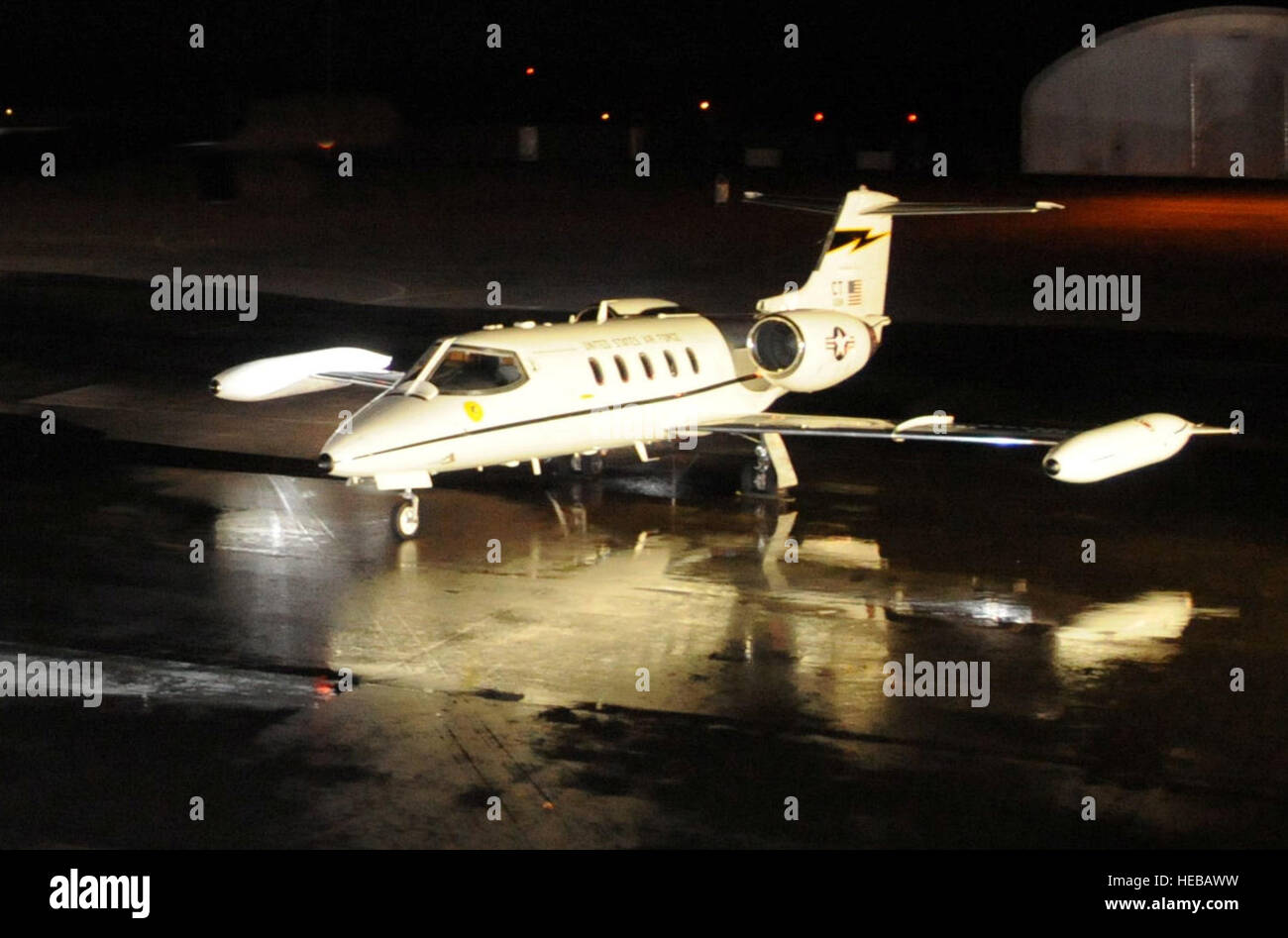 A C27J Spartan is shown on the ramp during a familiarization visit to ...