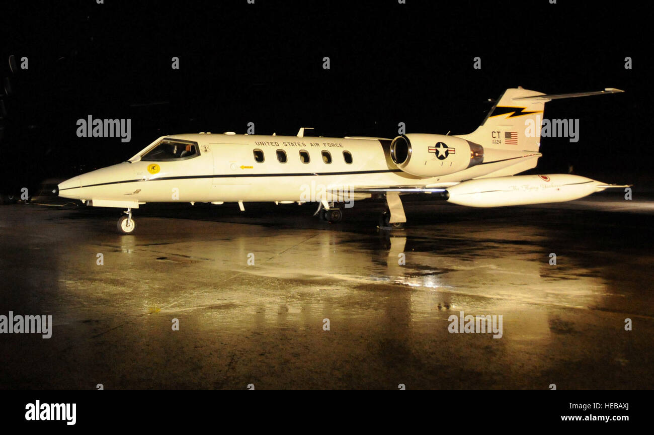 A C27J Spartan is shown on the ramp during a familiarization visit to ...