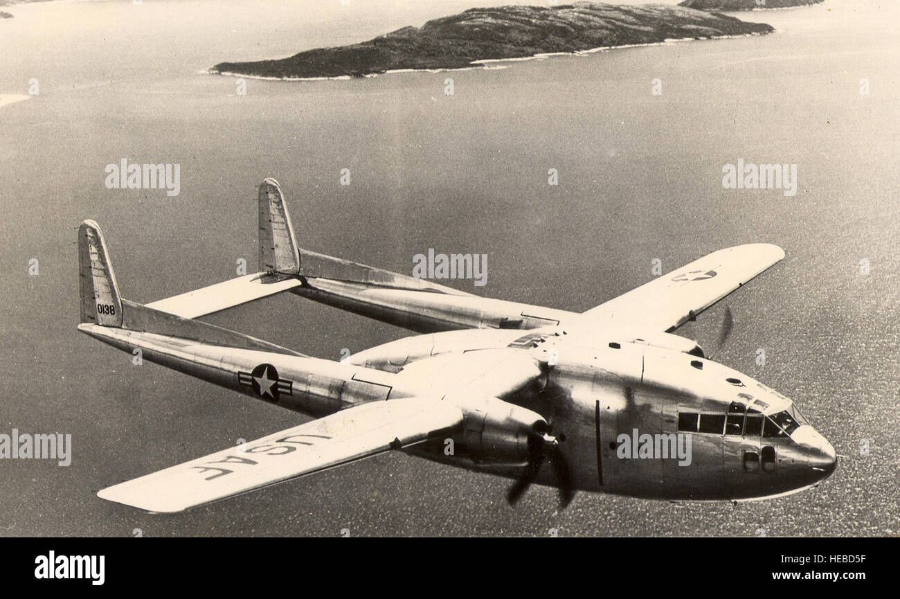 The C-119 Flying Boxcar, a key Air Force Reserve aircraft, participated ...