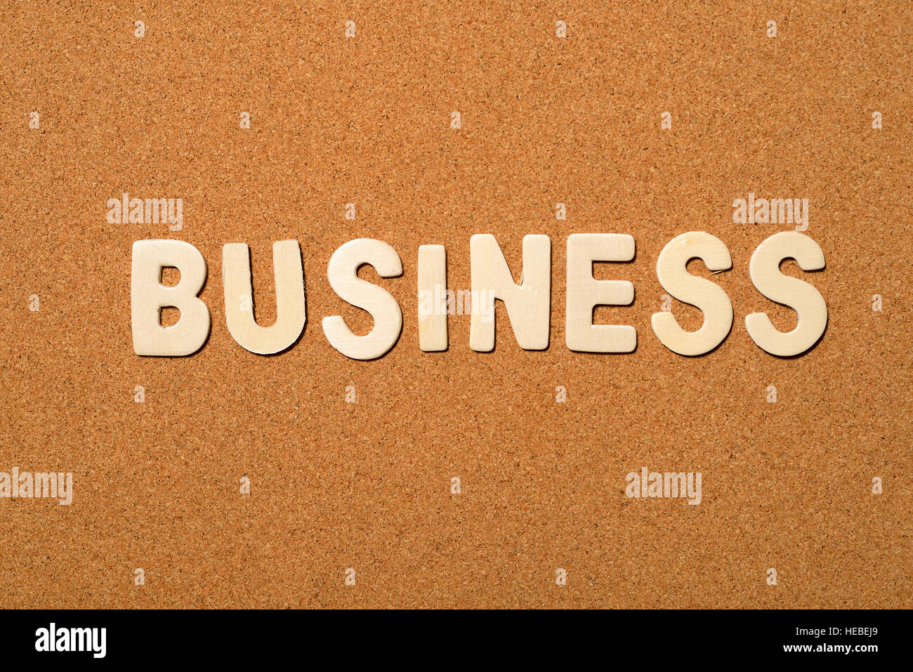 Business text on the brown background Stock Photo - Alamy