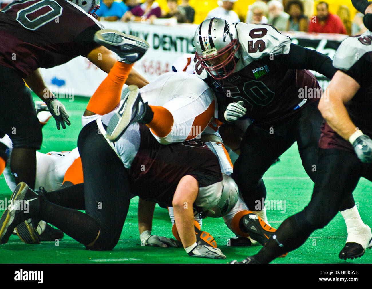 ANCHORAGE, Alaska Lealofi Lealofi, lineman for the Alaska Wild