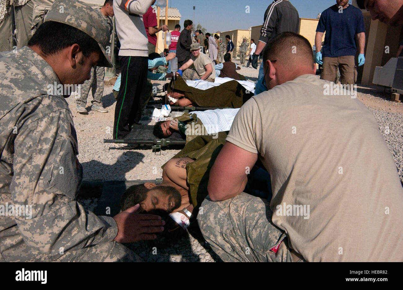 U.S. Army Spc. Colin Byrd (right), a 4-73 Cavalry, 82nd Airborne ...