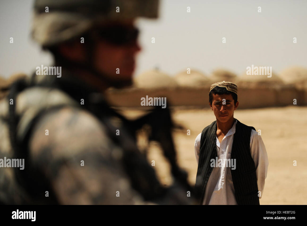 U.S. Air Force Master Sgt. Chad Hashley, superintendent, 451st Air