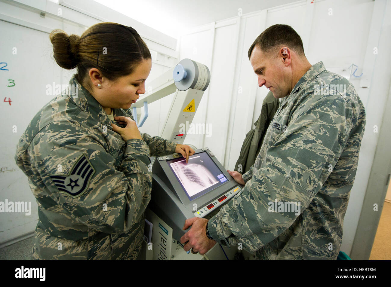 Staff Sgt. Jennifer Thompson, 376th Expeditionary Medical Group diagnostic imaging technician