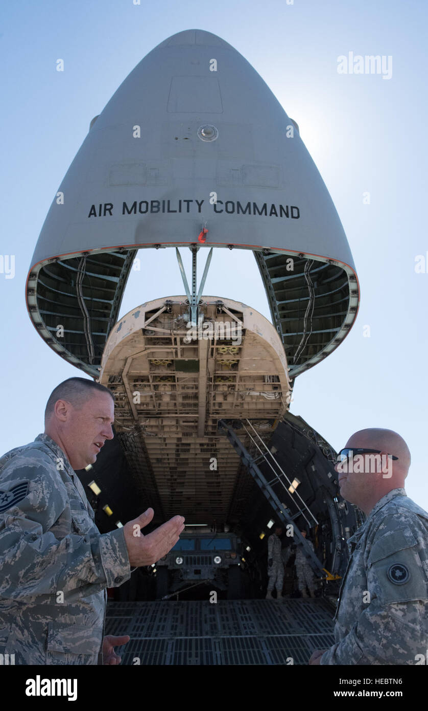 Tech. Sgt. Kevin Gilles, of the 82nd Aerial Port Squadron, and Army Sgt ...