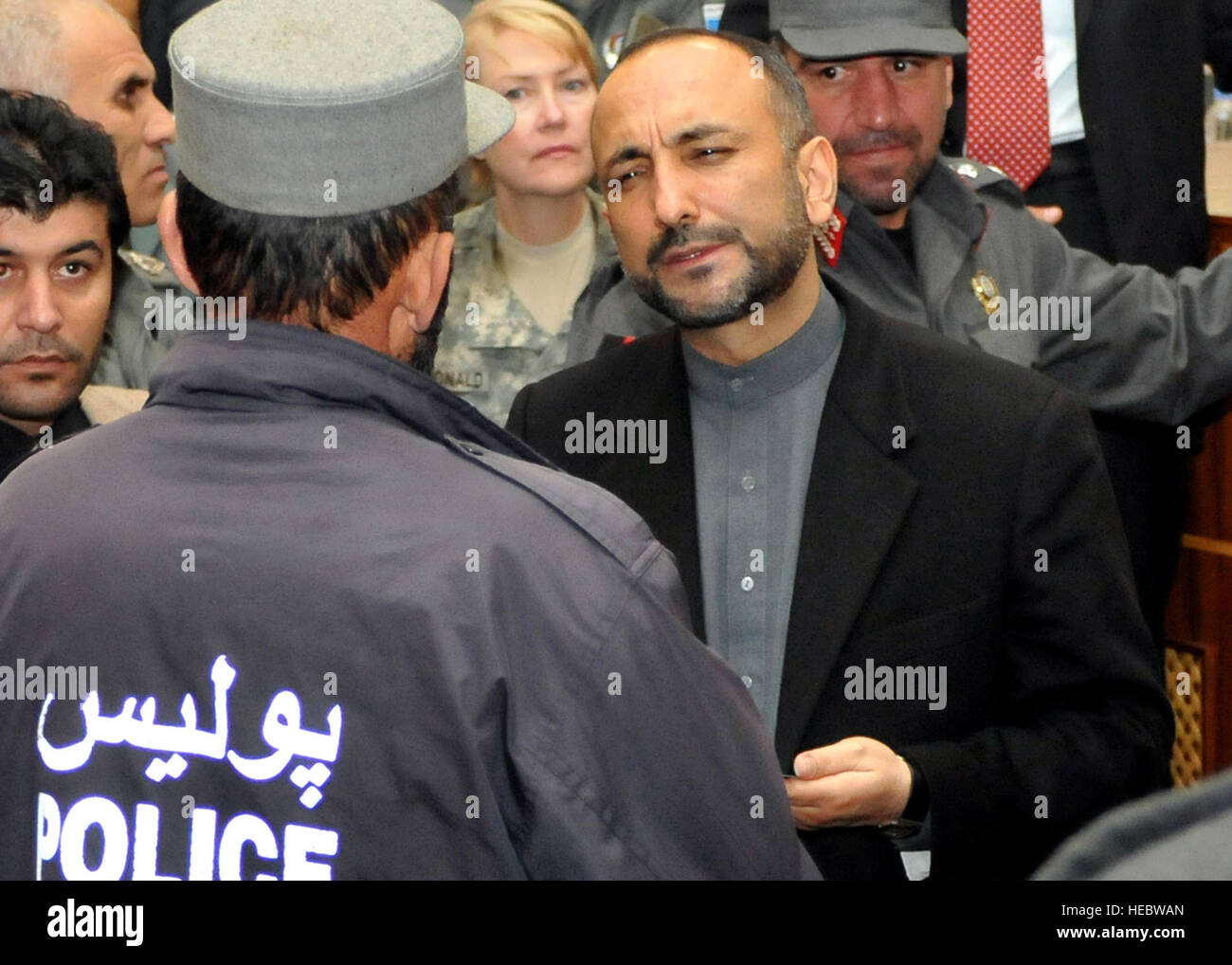 Minister Mohammad Hanif Amar, Afghan Ministry Of Interior, recognizes