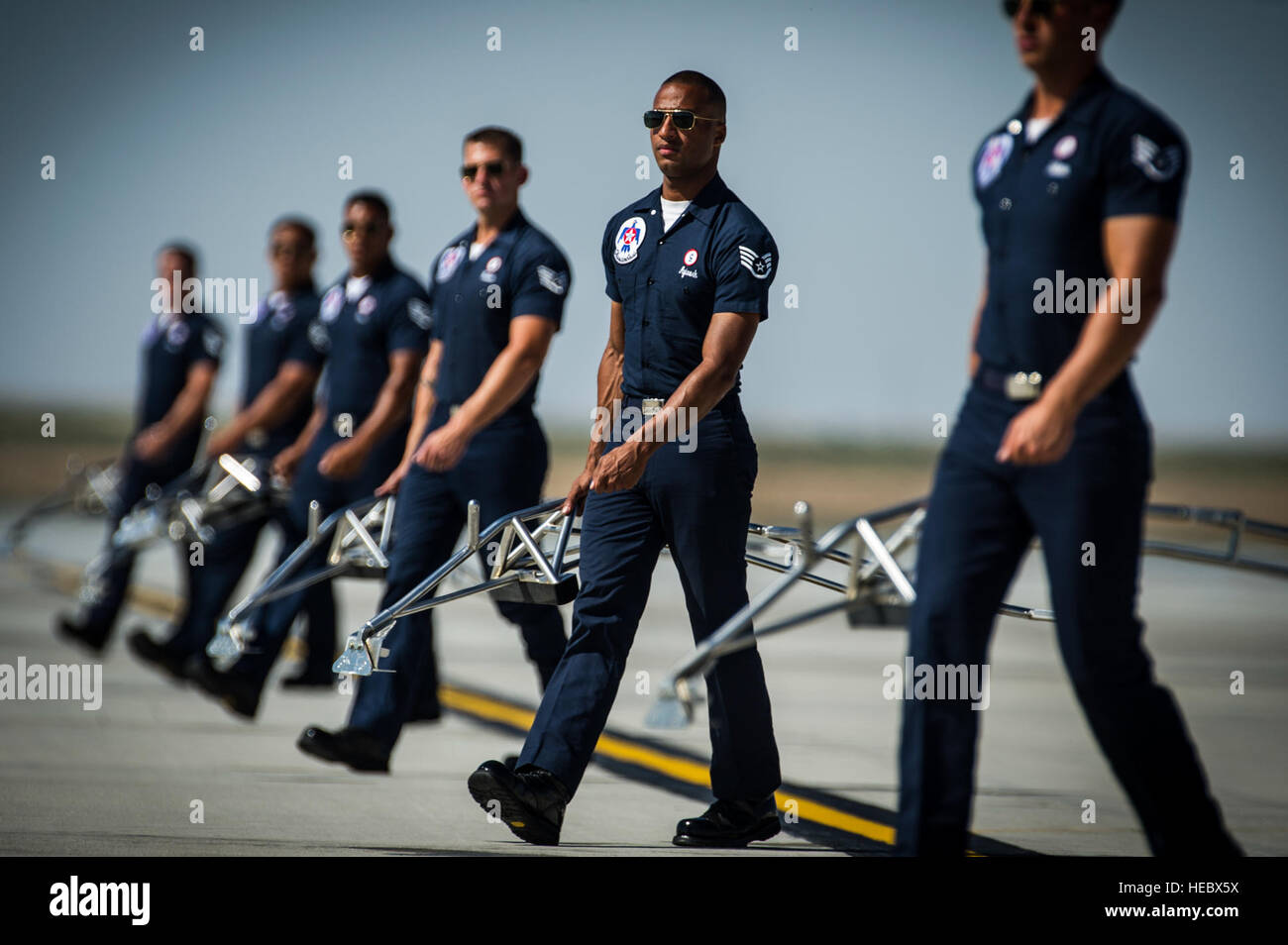 Thunderbirds ground crew hi-res stock photography and images - Alamy