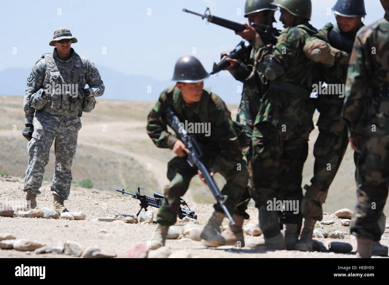 100510-F-5561D-002 Kabul - Afghan National Army (ANA) basic trainees ...