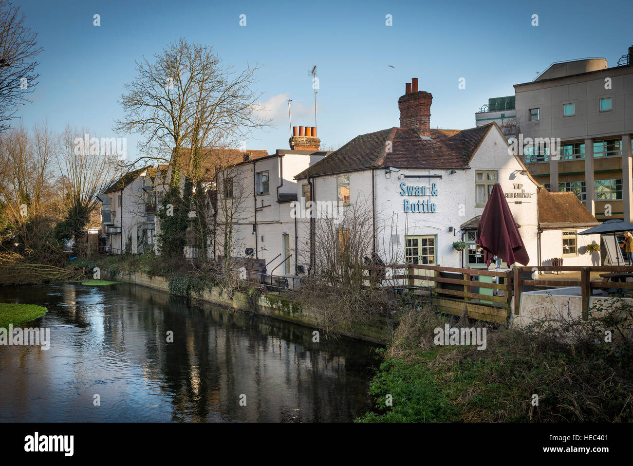 The Swan & Bottle public house in Uxbridge, London, UK Stock Photo