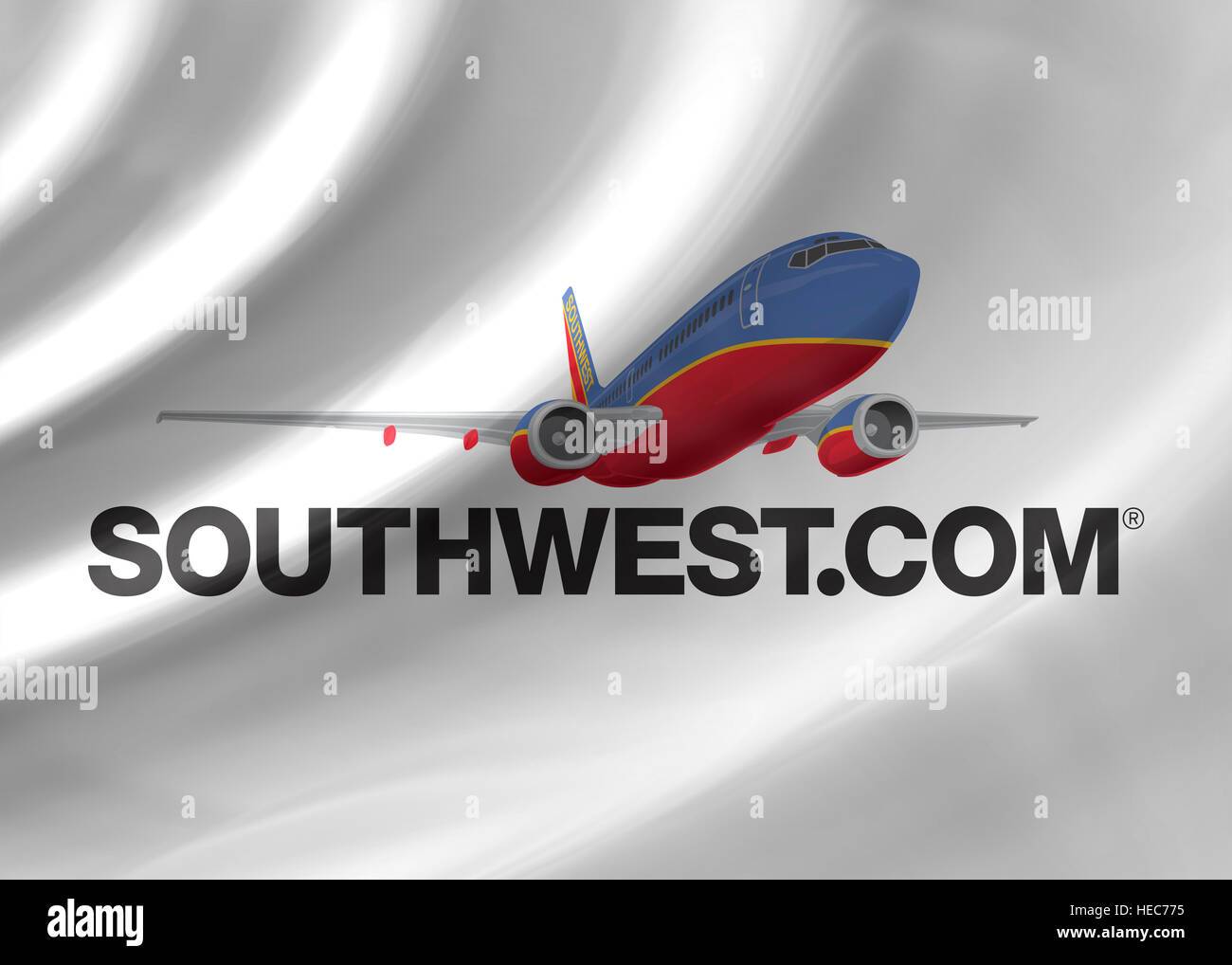 Southwest Airlines Air logo icon flag emblem Stock Photo