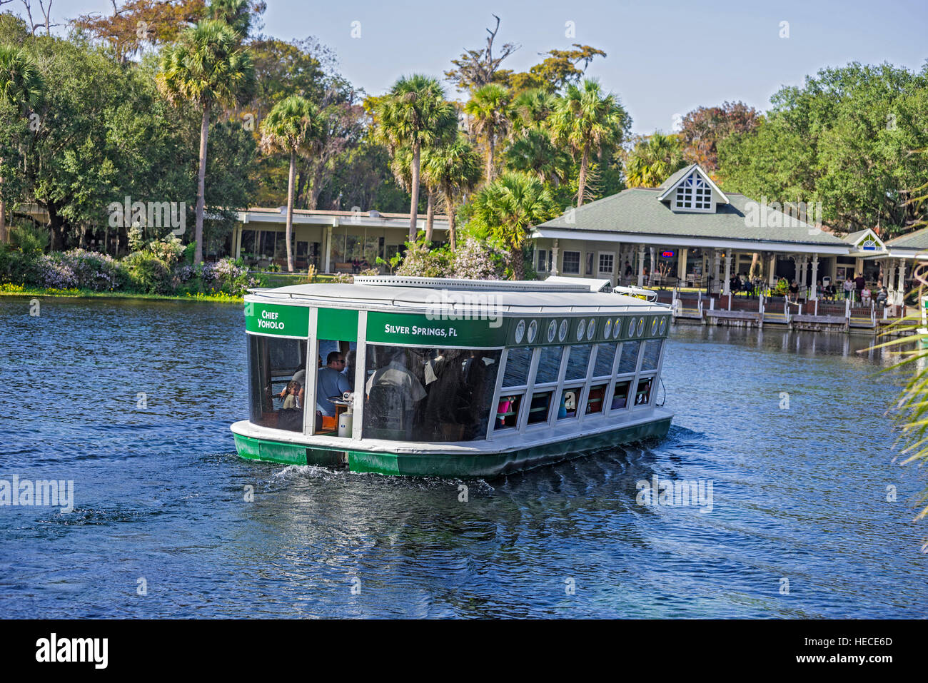 Silver Springs State Park is located in Ocala, Florida, and is home to