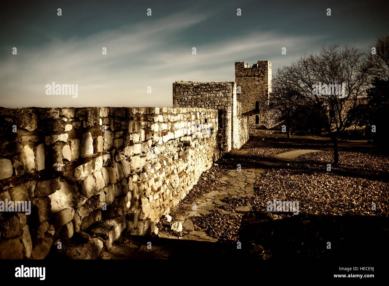 Belgrade fortress. Serbia. Stock Photo