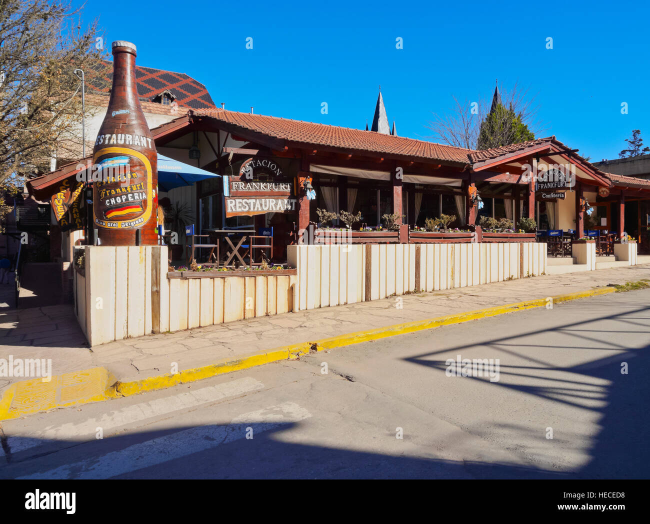 Argentina, Cordoba Province, View of the Villa General Belgrano Stock
