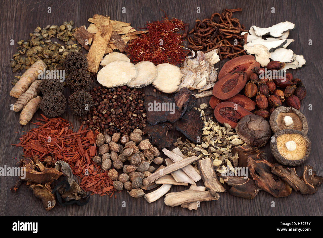 Traditional chinese herbs used in alternative herbal medicine selection ...
