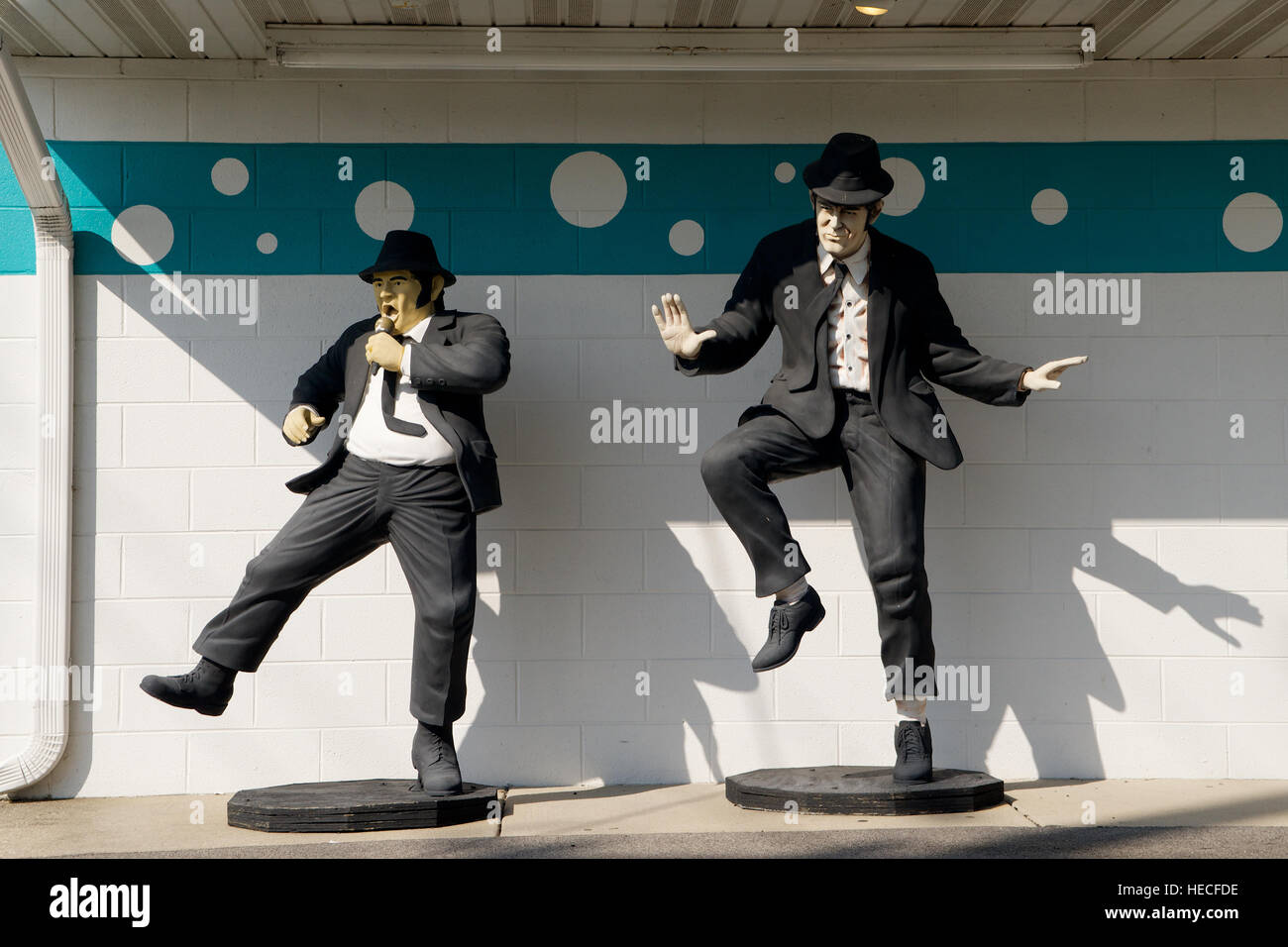 Route 66, PolkADot Drive In on Front Street, Braidwood, Will County