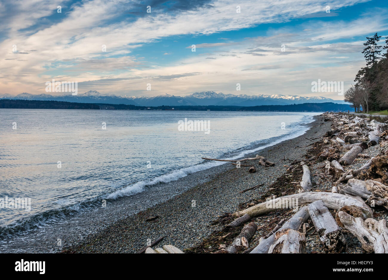 Olympic Mountains with some snow. : r/Washington