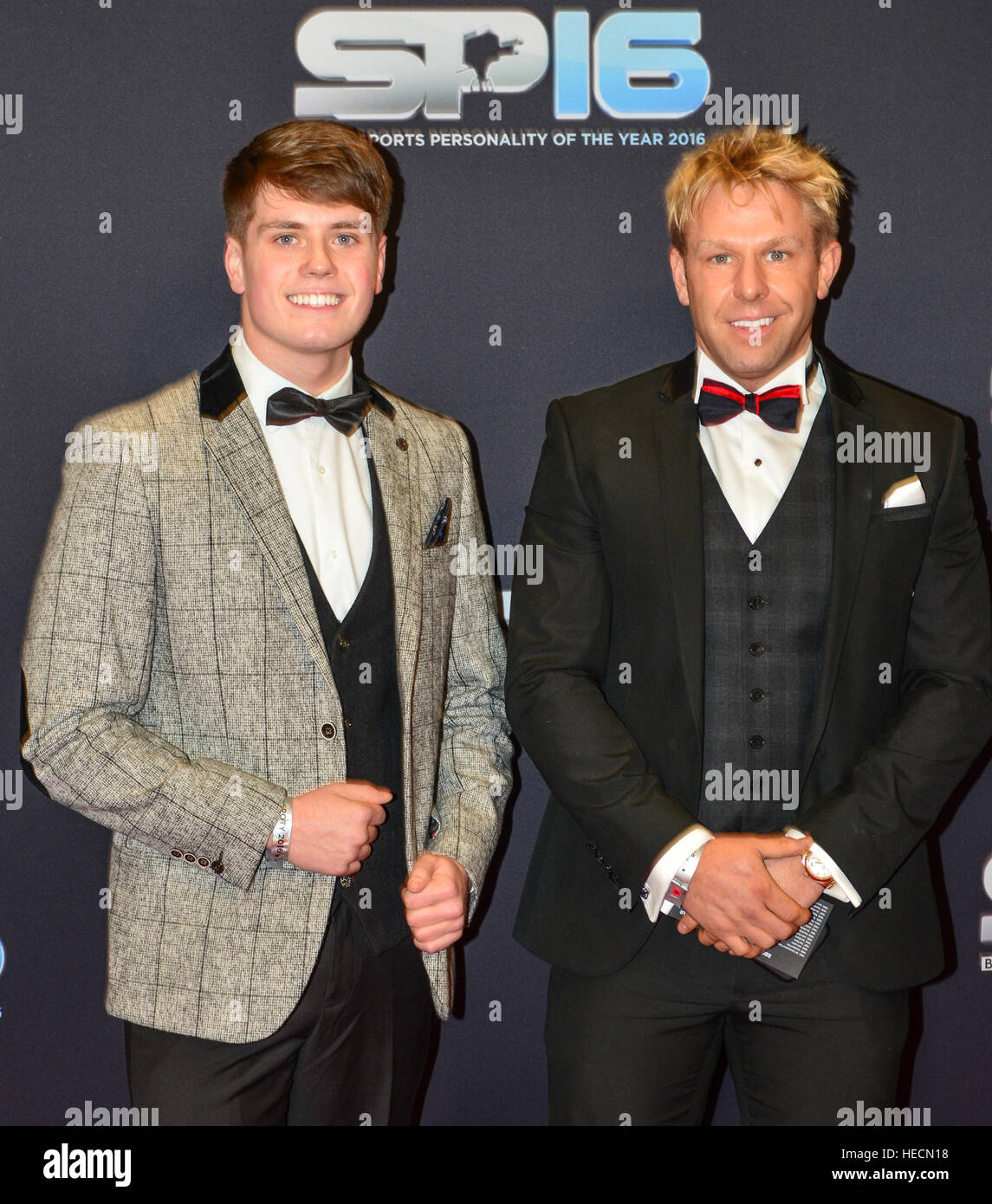 Thomas Hamer arriving on the Red Carpet the 2016 Sports personality Of