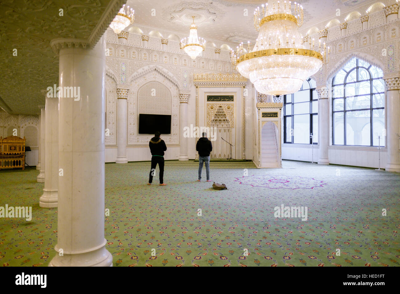 Umar-Ibn-Al-Khattab-Mosque in Kreuzberg.  Berlin 06.12.2016. Photo: picture alliance / Robert Schlesinger | usage worldwide Stock Photo