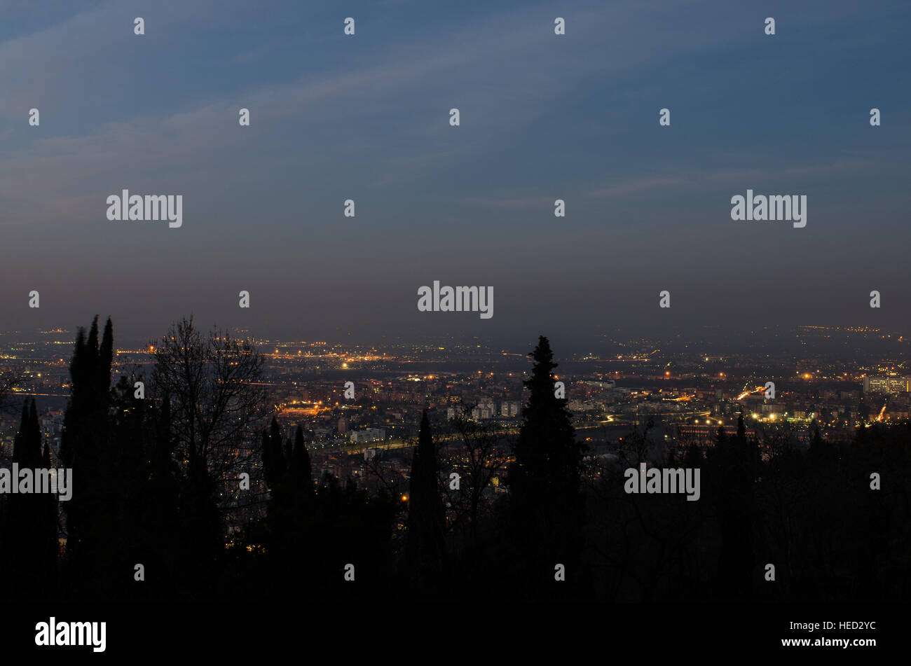 Santuario madonna di san luca bologna hires stock photography and