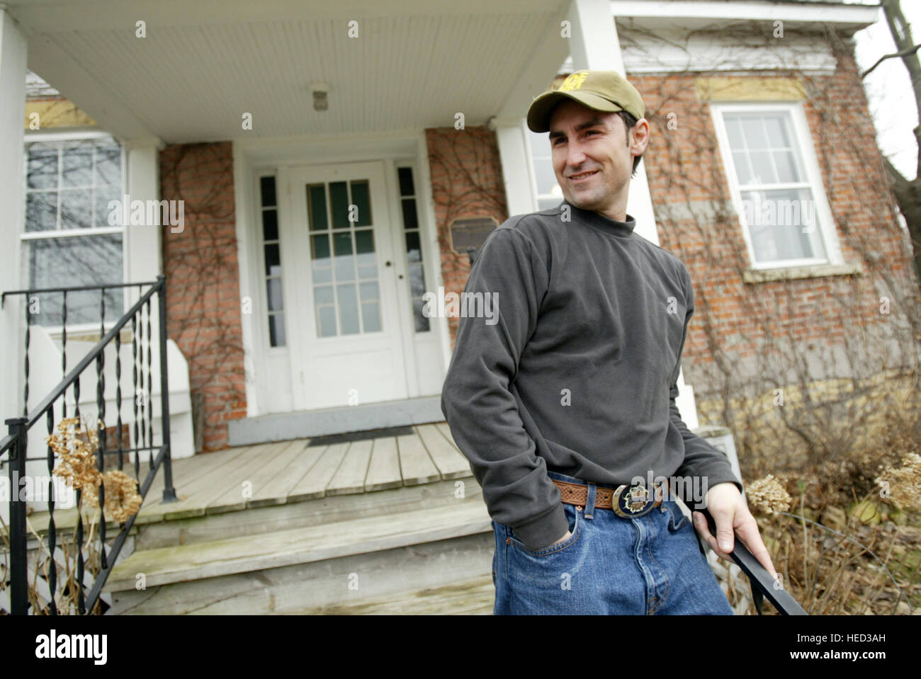 Leclaire, Iowa, USA. 5th Mar, 2004. Mike Wolfe's home in LeClaire, Iowa