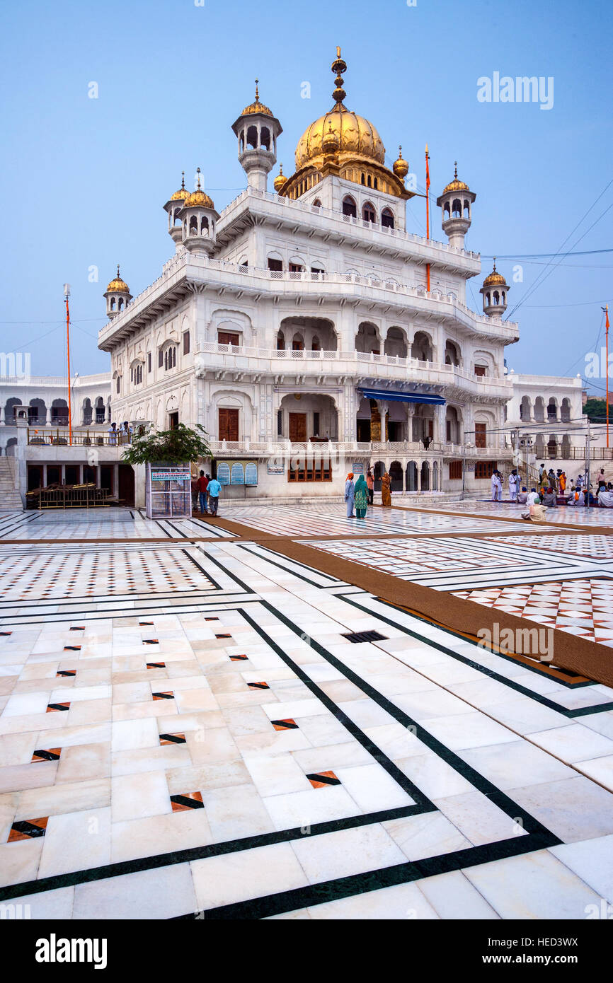 The Akal Takht - throne of the timeless one - is one of five takhts (seats of power) of the Sikh religion. Amritsar, India Stock Photo