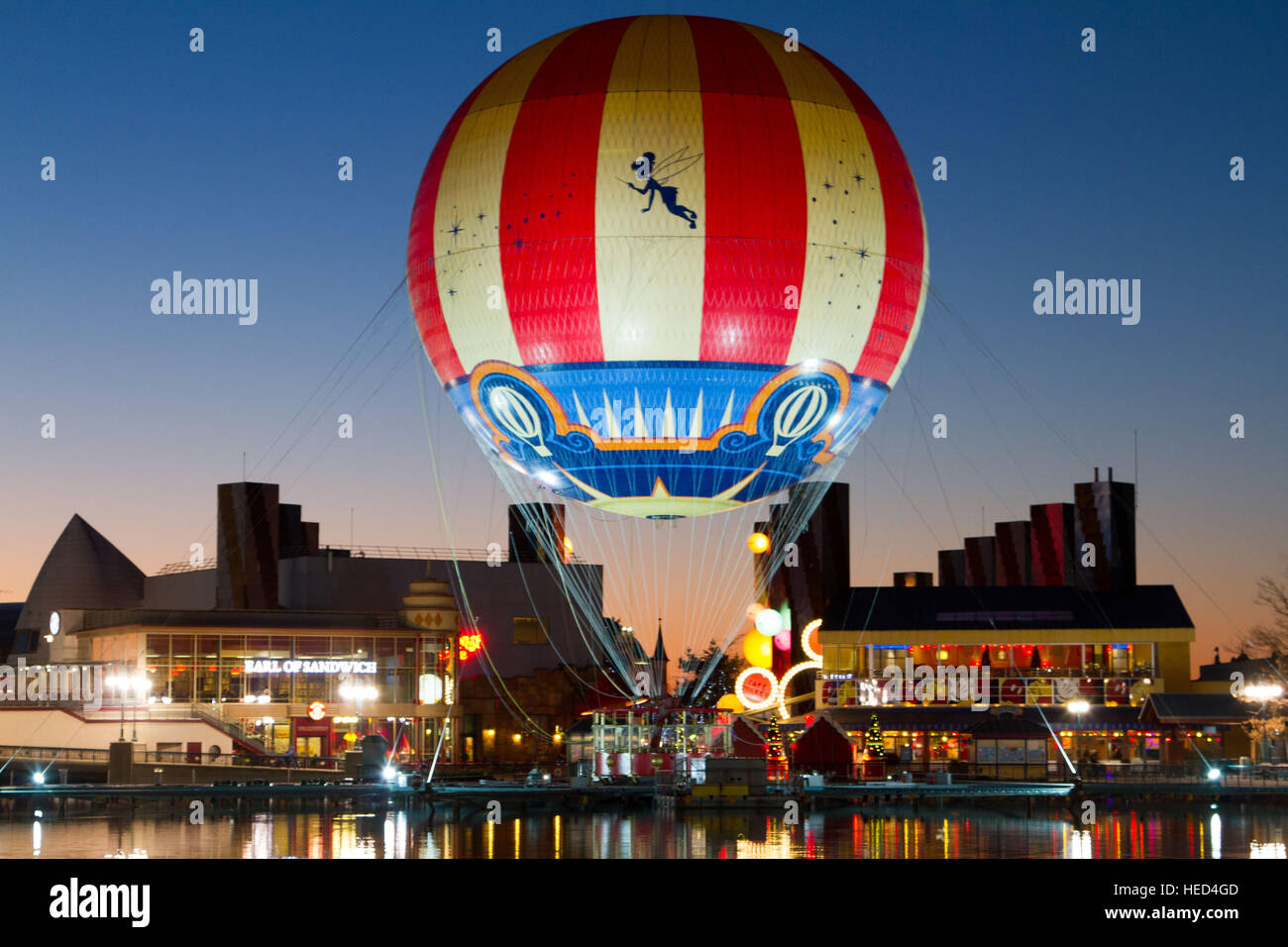 Disney Village Marne La Vallee France Stock Photo Alamy