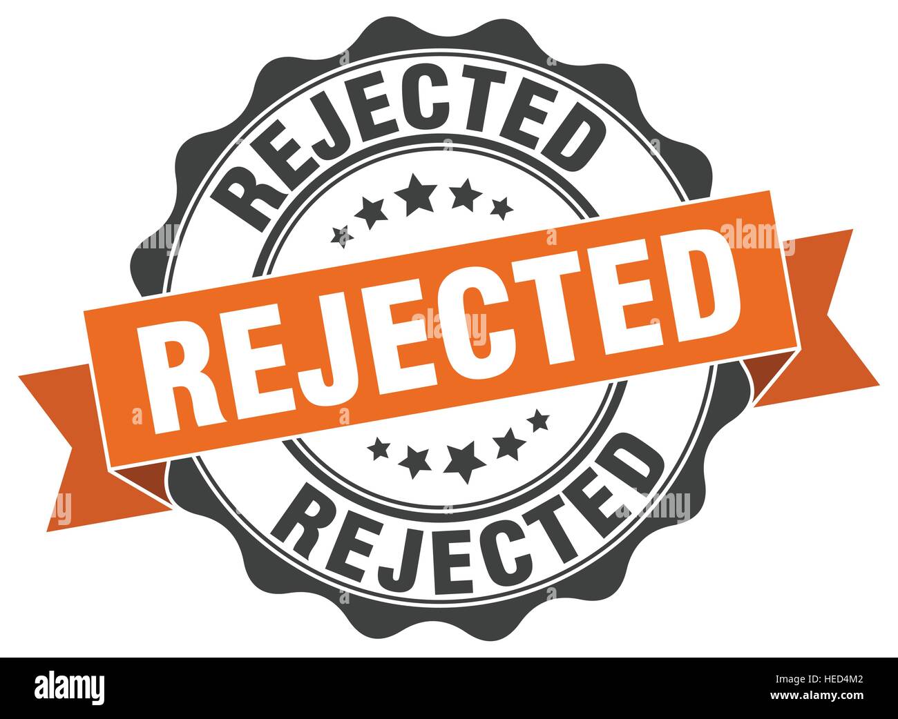 Rejected rejected stamp. sign. seal Stock Vector Image & Art - Alamy