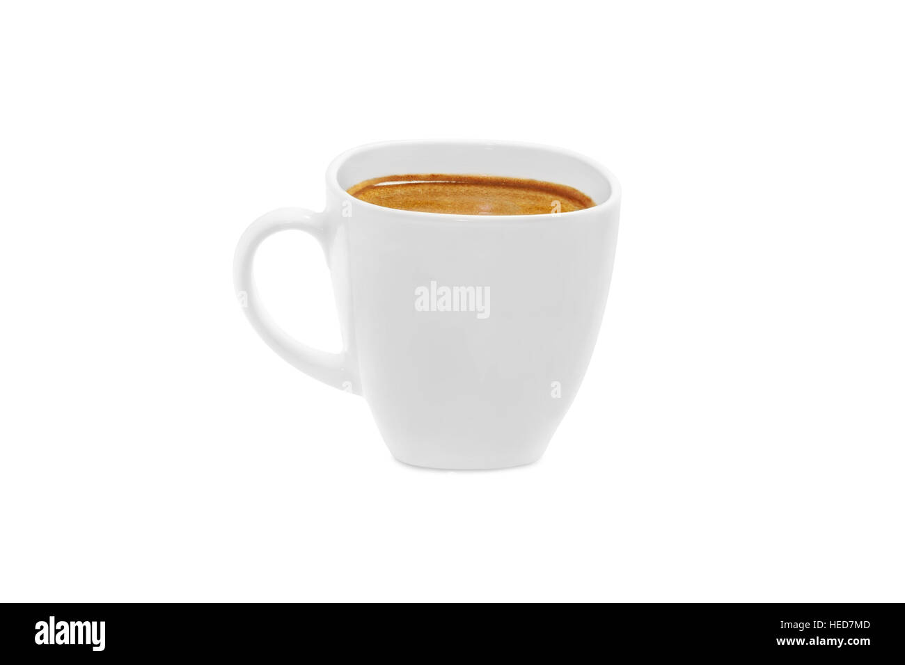 a cup of coffee isolated on white background Stock Photo - Alamy