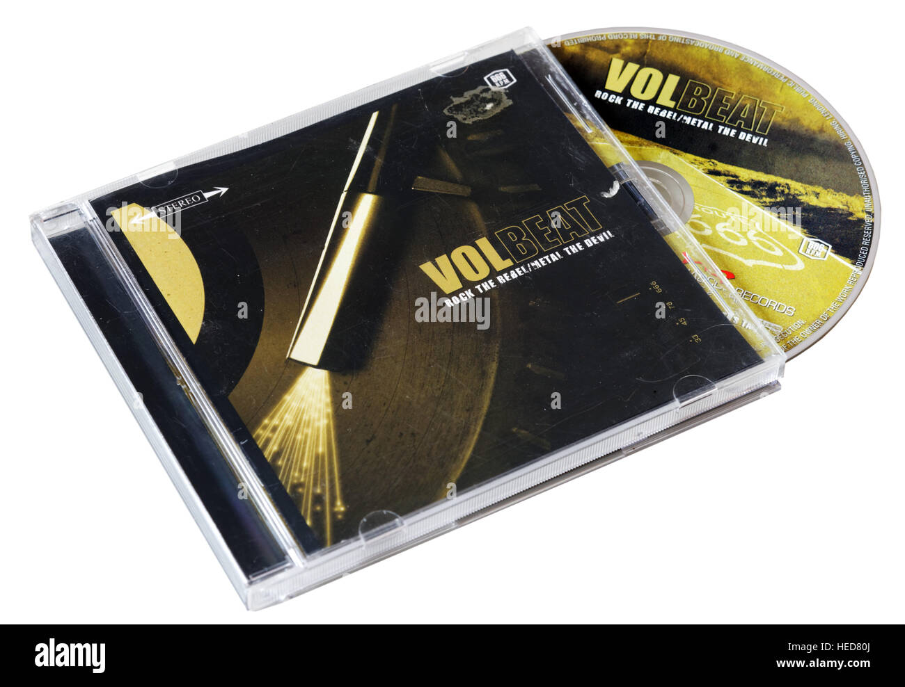 Volbeat Rock the Rebel/Metal the Devil CD Stock Photo