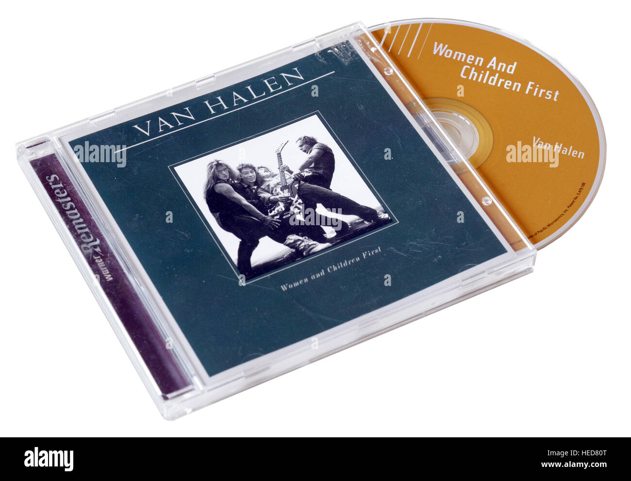 Van Halen Women and Children First CD Stock Photo