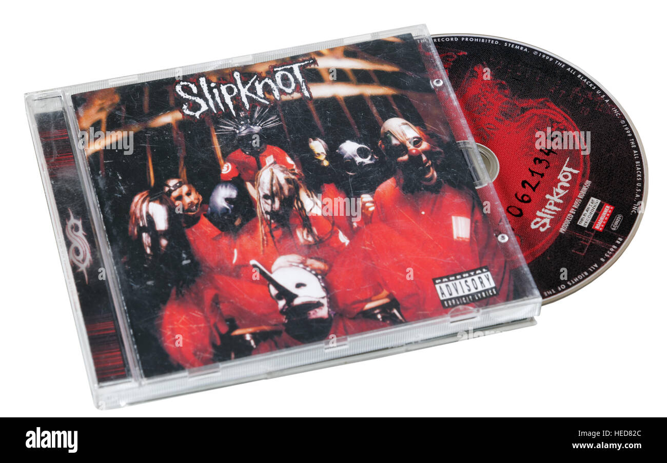 Slipknot's First, self - titled CD Stock Photo