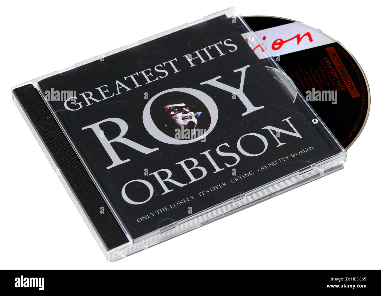 Roy Orbison Greatest Hits CD Stock Photo