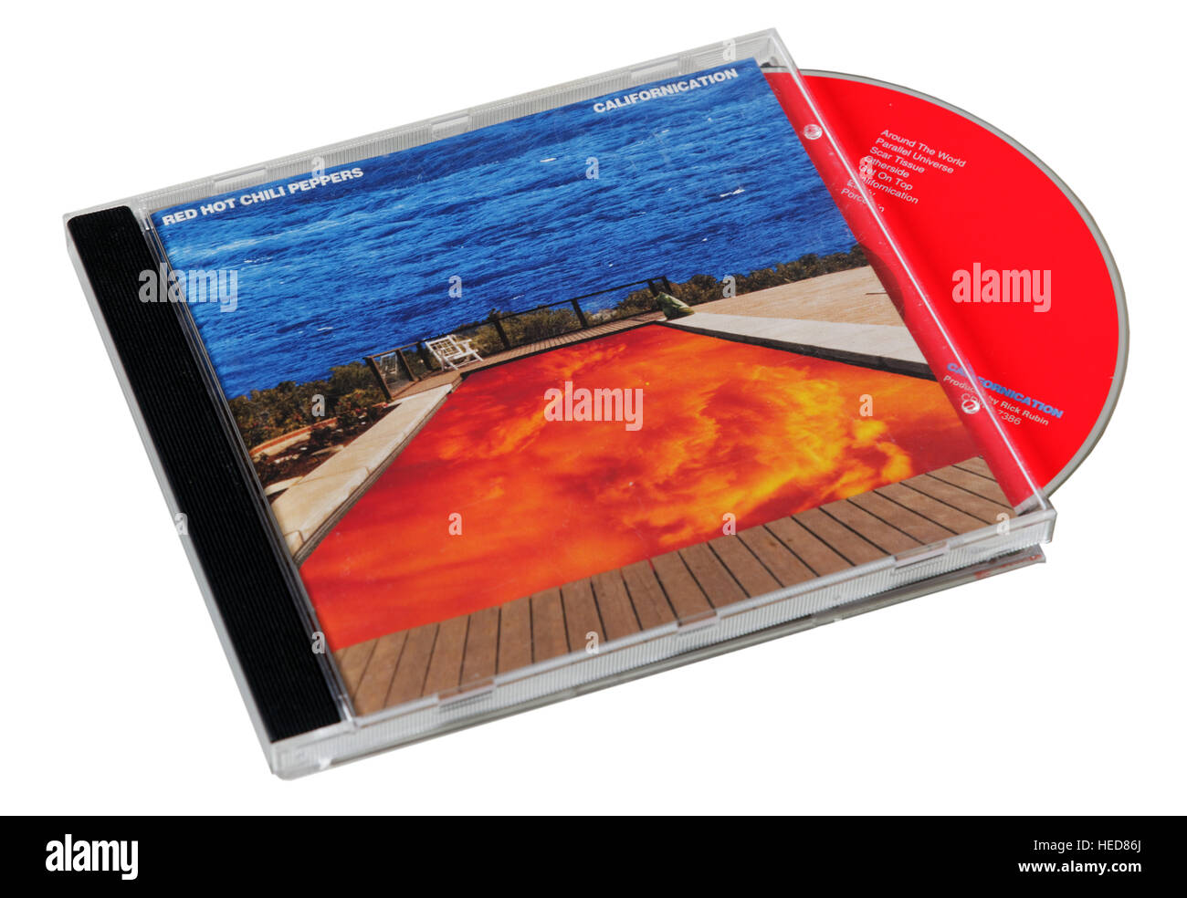 Red Hot Chilli Peppers Californication CD Stock Photo