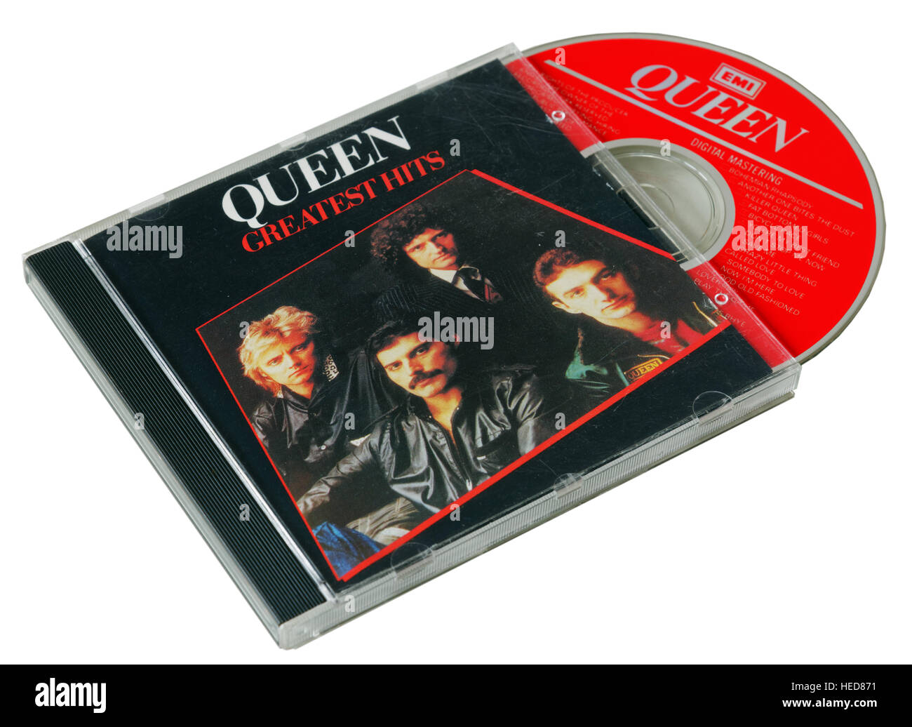 Queen Greatest Hits CD Stock Photo